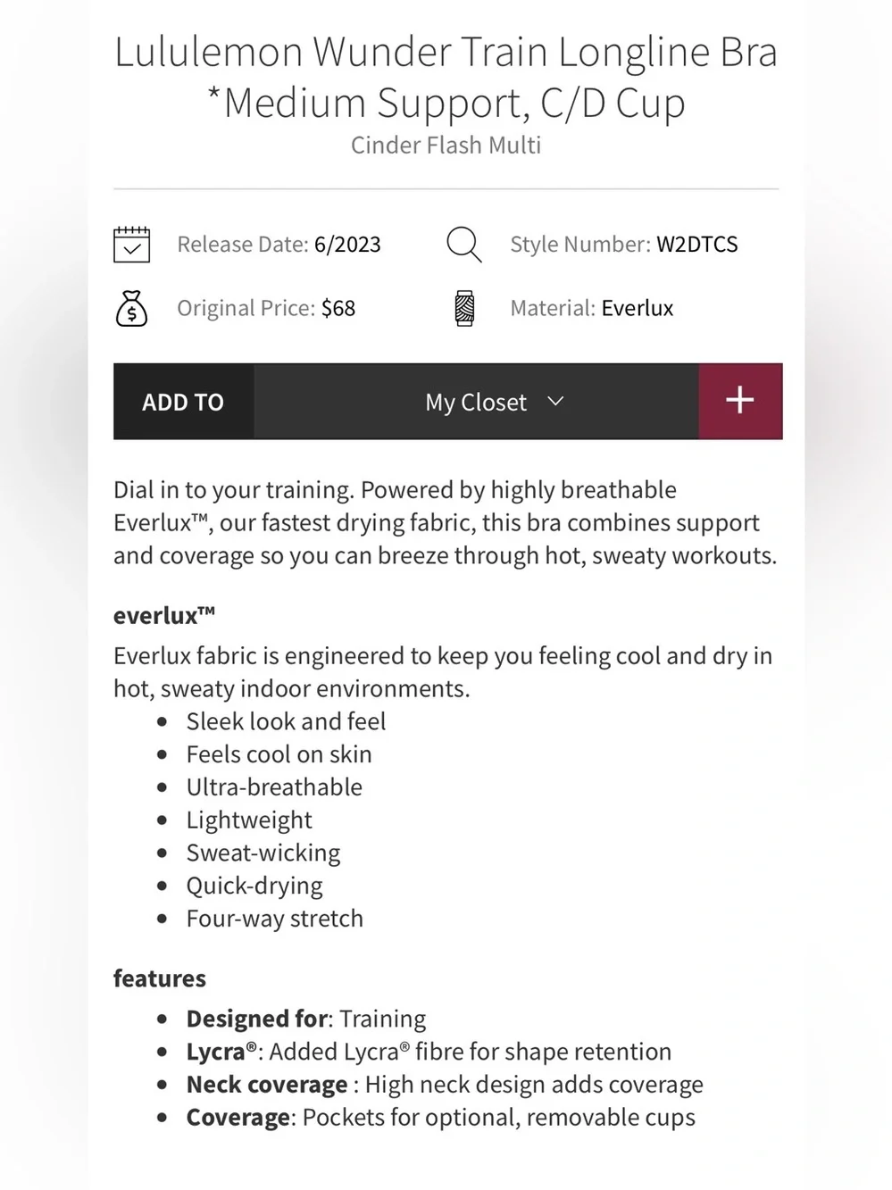 lululemon athletica very good